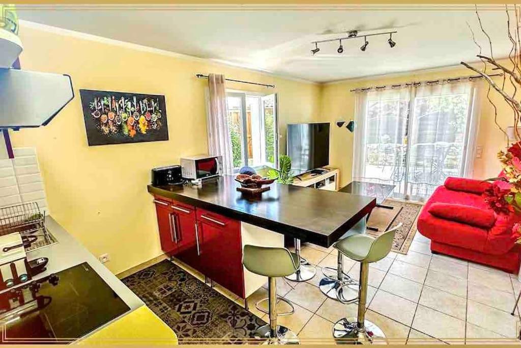 Appart Independent Garden Pool & Spa Sussargues Ngoại thất bức ảnh